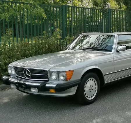 samochody osobowe Mercedes-Benz SL cena 118500 przebieg: 215660, rok produkcji 1986 z Warszawa